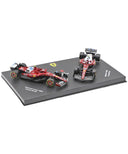 スクーデリア フェラーリ HP SF-25 ルイス･ハミルトン 2025年 オーストラリアGP＆モナコGP 2台セット by ブラゴ 1/64スケール