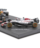 オラクル レッドブル レーシング RB21 マックス･フェルスタッペン 2025年 バーレーンGP＆日本GP 2台セット by ブラゴ 1/64スケール