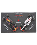 オラクル レッドブル レーシング RB21 マックス･フェルスタッペン 2025年 バーレーンGP＆日本GP 2台セット by ブラゴ 1/64スケール