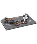 オラクル レッドブル レーシング RB21 マックス･フェルスタッペン 2025年 バーレーンGP＆日本GP 2台セット by ブラゴ 1/64スケール