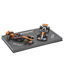マクラーレン F1チーム MCL39 ランド･ノリス 2025年オーストラリアGP＆イギリスGP 2台セット by ブラゴ 1/64スケール