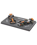 マクラーレン F1チーム MCL39 ランド･ノリス 2025年オーストラリアGP＆イギリスGP 2台セット by ブラゴ 1/64スケール