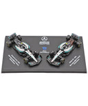 メルセデスAMG ペトロナス F1チーム W16 キミ･アントネッリ 2025年 オーストラリアGP＆イギリスGP 2台セット by ブラゴ 1/64スケール
