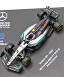 メルセデスAMG ペトロナス F1チーム W16 キミ･アントネッリ 2025年 オーストラリアGP＆イギリスGP 2台セット by ブラゴ 1/64スケール