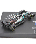 メルセデスAMG ペトロナス F1チーム W16 キミ･アントネッリ 2025年 オーストラリアGP＆イギリスGP 2台セット by ブラゴ 1/64スケール