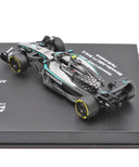 メルセデスAMG ペトロナス F1チーム W16 キミ･アントネッリ 2025年 オーストラリアGP＆イギリスGP 2台セット by ブラゴ 1/64スケール