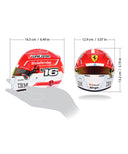 シャルル･ルクレール 2026年 フェラーリ ヘルメット by BELL 1/2スケール
