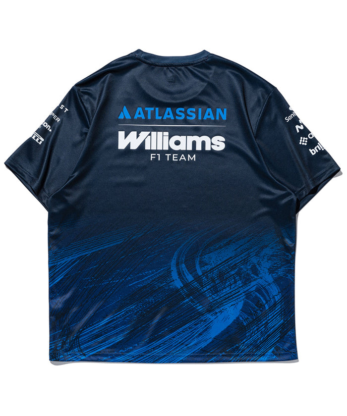 アトラシアン ウィリアムズ F1 チーム NewEra チーム テックTシャツ