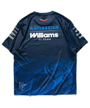 アトラシアン ウィリアムズ レーシング NewEra チーム カルロス・サインツ テックTシャツ 2026