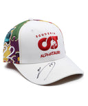 角田裕毅 直筆サイン入り スクーデリア アルファタウリ チーム日本限定 ドライバーキャップ 2023年