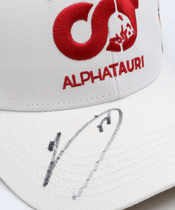 角田裕毅 直筆サイン入り スクーデリア アルファタウリ チーム日本限定