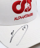 角田裕毅 直筆サイン入り スクーデリア アルファタウリ チーム日本限定 ドライバーキャップ 2023年