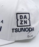 角田裕毅 本人用 スクーデリア アルファタウリ チーム DAZN ロゴ入り キャップ 2021年  (汚れあり）