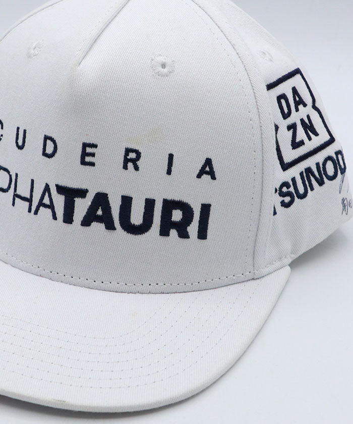 角田裕毅 本人用 スクーデリア アルファタウリ チーム DAZN ロゴ入り