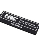 HRC Honda RACING PVC ロゴ キーリング BK
