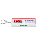 HRC Honda RACING PVC ロゴ キーリング WH