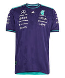 【10月2日以降入荷予定】メルセデス AMG ペトロナス F1 チーム VANDA BLOOM シンガポールGP オーセンティック ドライバーTシャツ 2026
