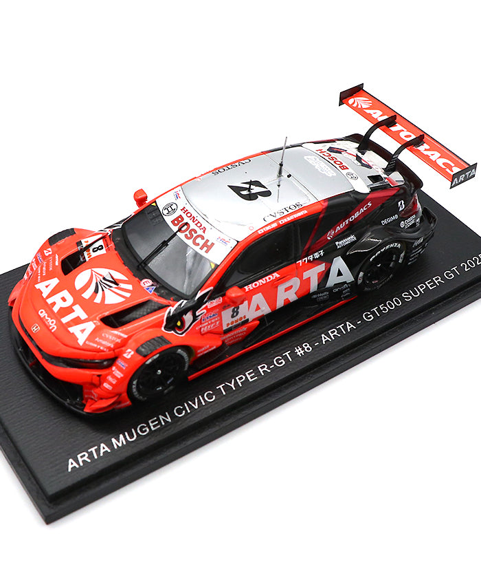ARTA 無限 CIVIC TYPE R-GT ARTA No.8 野尻智紀 / 松下信治 GT500