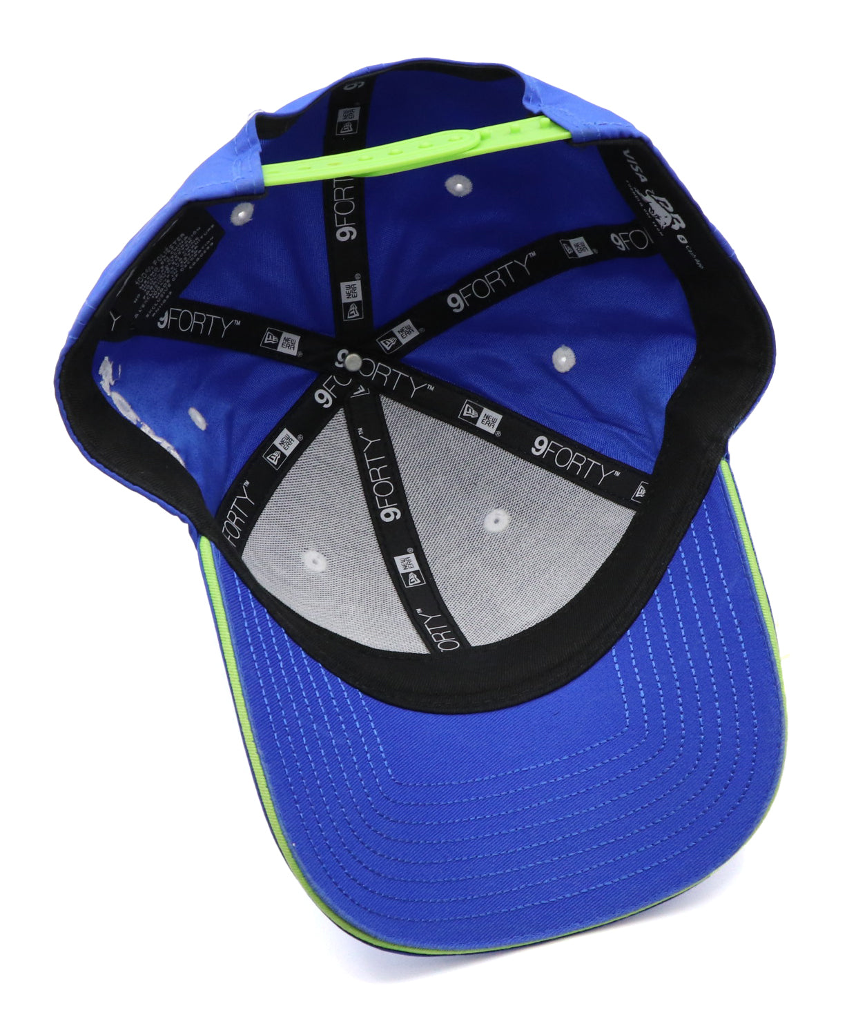 VISA Cash App RB 角田裕毅 ドライバーキャップ 2025年　新品 角田裕毅 本人用(使用済) Visa Cash App RB チーム NewEra ドライバー