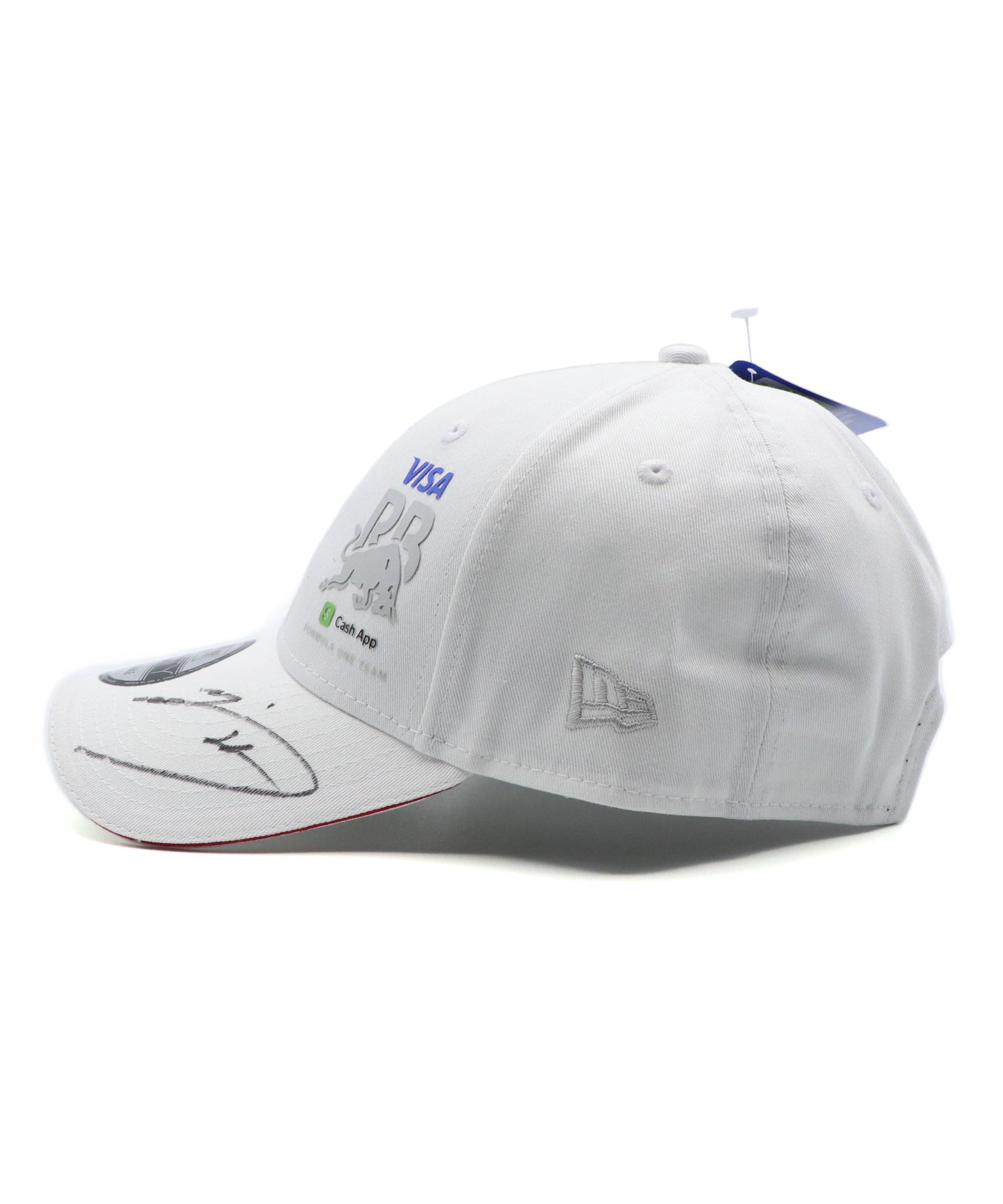 角田裕毅 直筆サイン入り Visa Cash App RB チーム NewEra キャップ