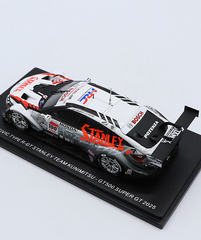 STANLEY CIVIC TYPE R-GT TEAM KUNIMITSU No.100 山本尚貴 / 牧野任祐