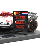 マックス・フェルスタッペン 別注  オラクル レッドブルレーシング ホンダ RB21 マックス・フェルスタッペン 2025年 日本GP 優勝 by ミニチャンプス 1/18スケール