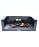 オラクル レッドブルレーシング ホンダ RB20 マックス・フェルスタッペン 2024年 ラスベガスGP F1 ドライバー チャンピオン by スパーク 1/43スケール