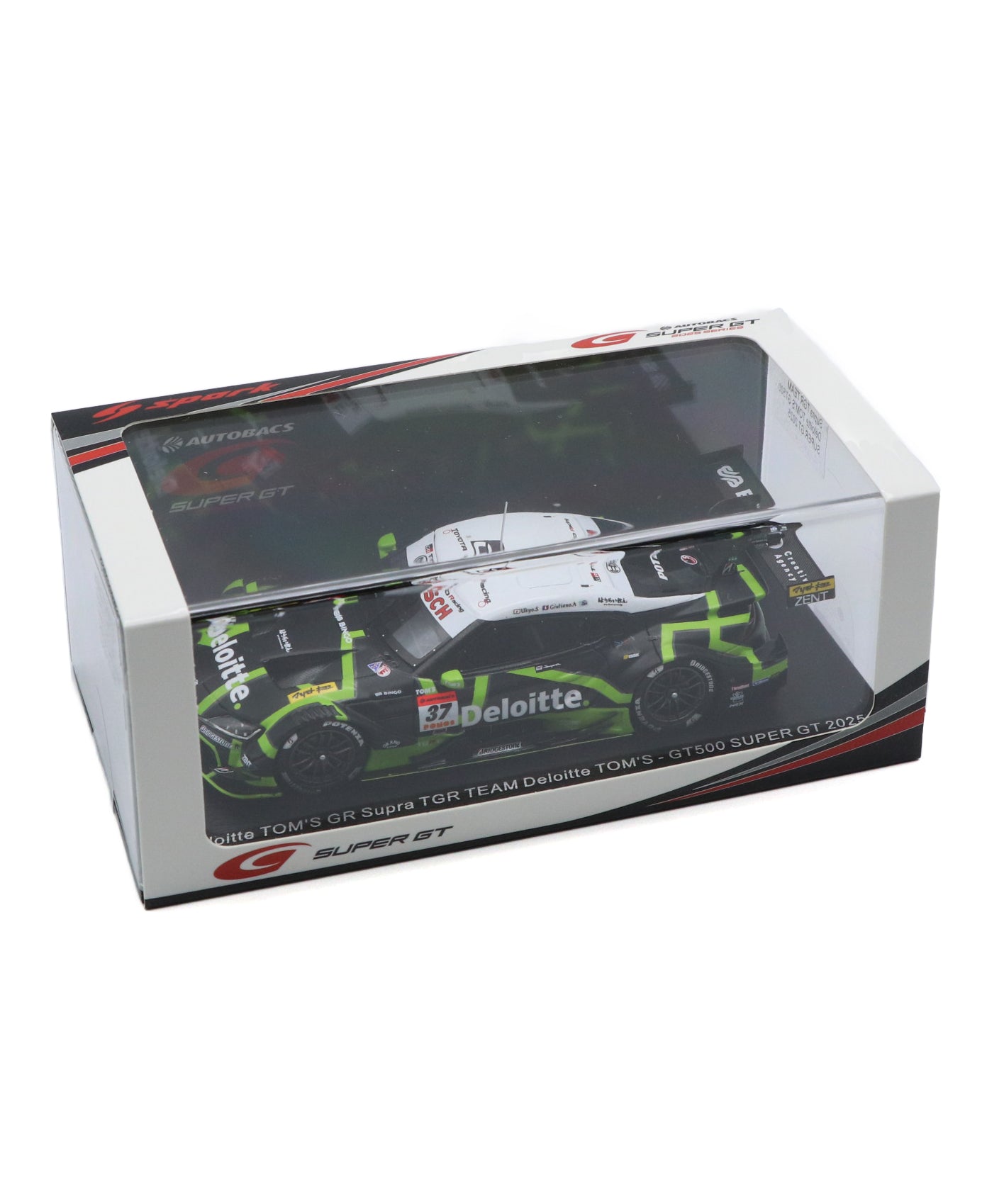 Deloitte TOM'S GR Supra TGR TEAM Deloitte TOM'S No.37 笹原右京