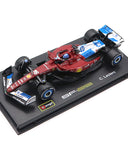 スクーデリア フェラーリ HP SF25 シャルル・ルクレール 2025年 マイアミGP (ドライバー付属) by ブラゴ 1/43スケール