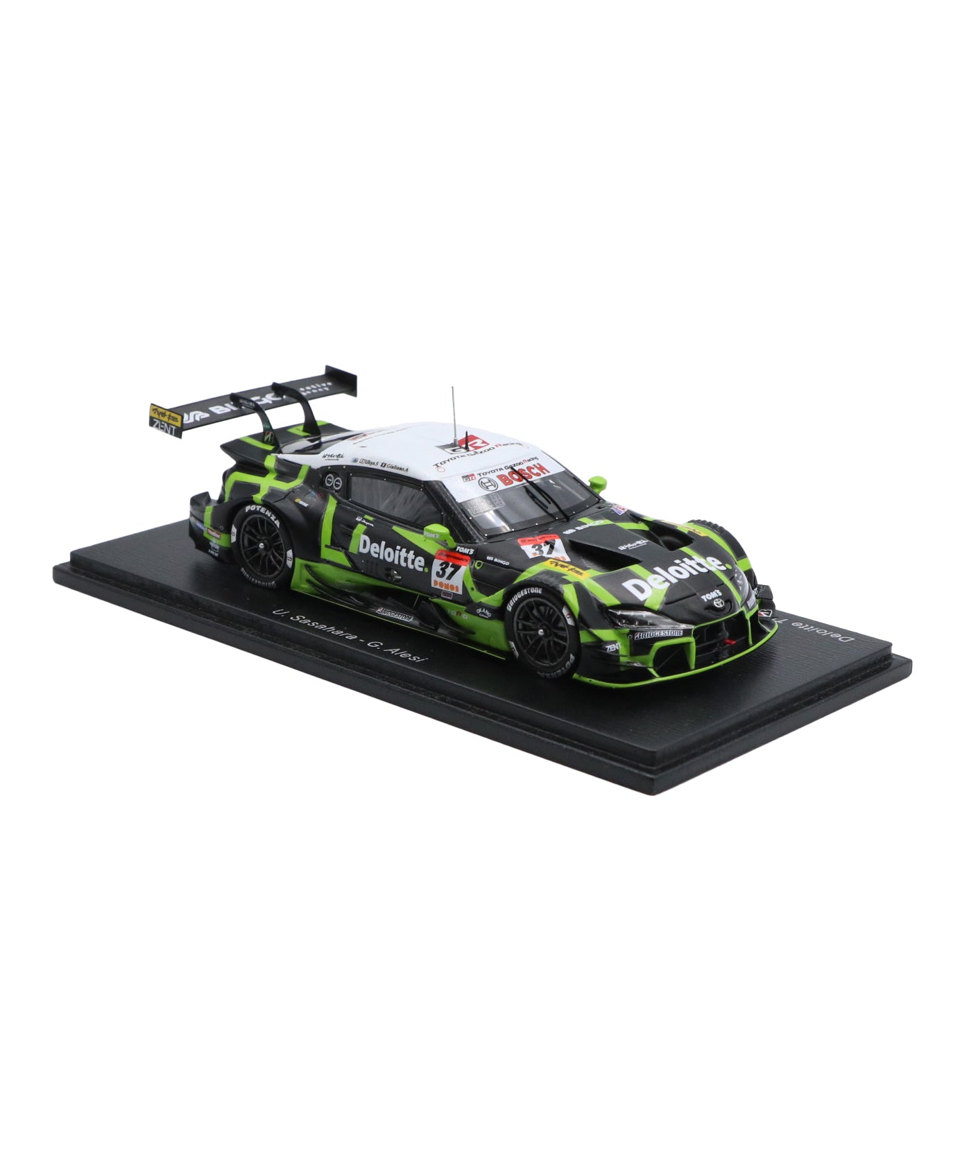 Deloitte TOM'S GR Supra サイン入り 1/43 Amazon | ☆ スパーク 1/43 デロイト トムス GR スープラ TGR TEAM