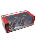 スクーデリア フェラーリ HP SF-25 シャルル･ルクレール＆ルイス･ハミルトン 2025年 2台セット by ブラゴ 1/43スケール