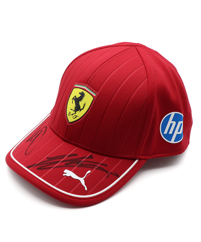 ハミルトン＆ルクレール直筆サイン入り スクーデリア フェラーリ HP