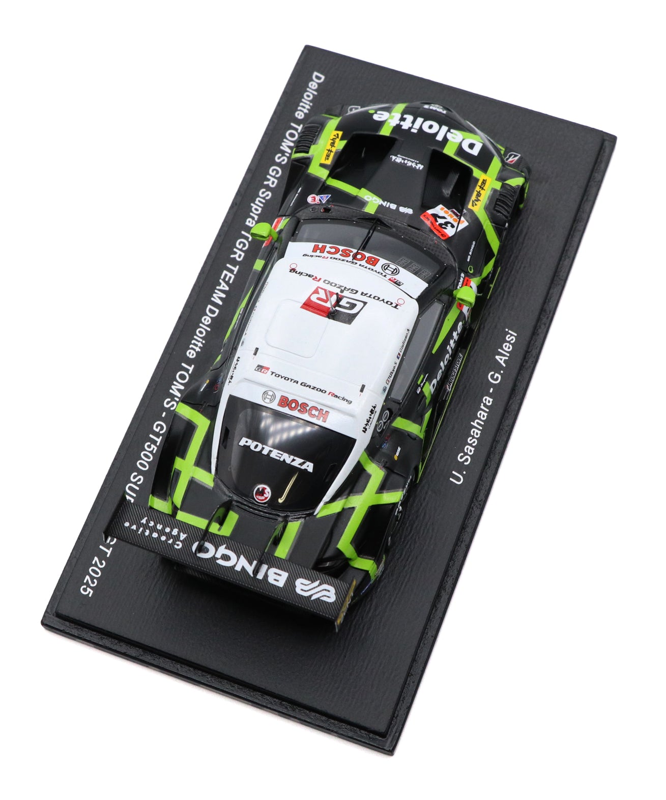 Deloitte TOM'S GR Supra TGR TEAM Deloitte TOM'S No.37 笹原右京