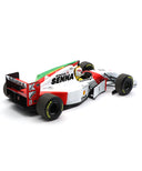 セバスチャン･ベッテル マクラーレン MP4/8 セナ トリビュート ショーラン 2024年5月18日 イモラサーキット by ミニチャンプス 1/18スケール