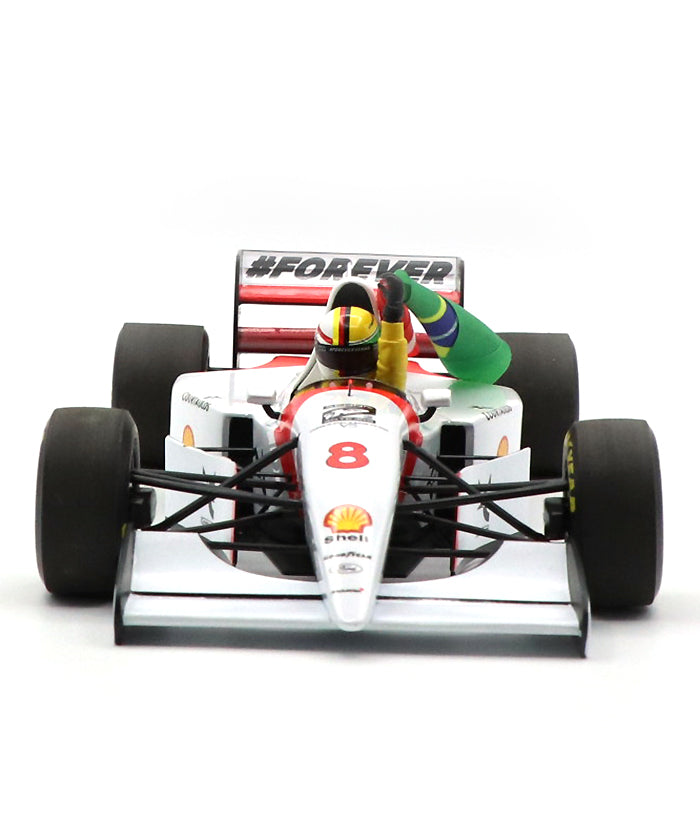セバスチャン・ベッテル マクラーレン MP4/8 セナ トリビュート