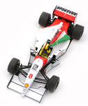 セバスチャン･ベッテル マクラーレン MP4/8 セナ トリビュート ショーラン 2024年5月18日 イモラサーキット by ミニチャンプス 1/18スケール