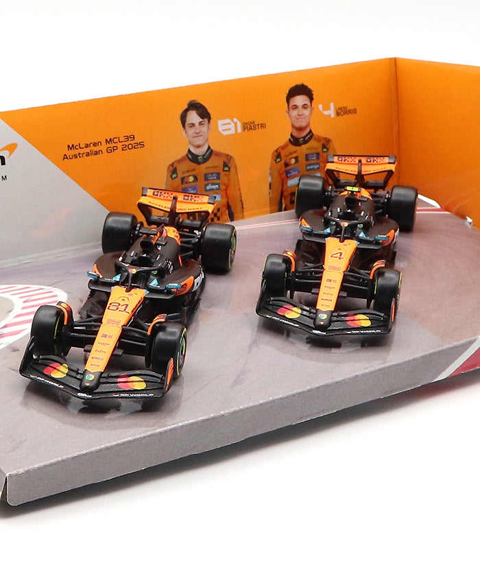 マクラーレン F1チーム MCL39 ランド・ノリス＆オスカー・ピアストリ