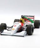 セバスチャン･ベッテル マクラーレン MP4/8 セナ トリビュート ショーラン 2024年5月18日 イモラサーキット by ミニチャンプス 1/18スケール