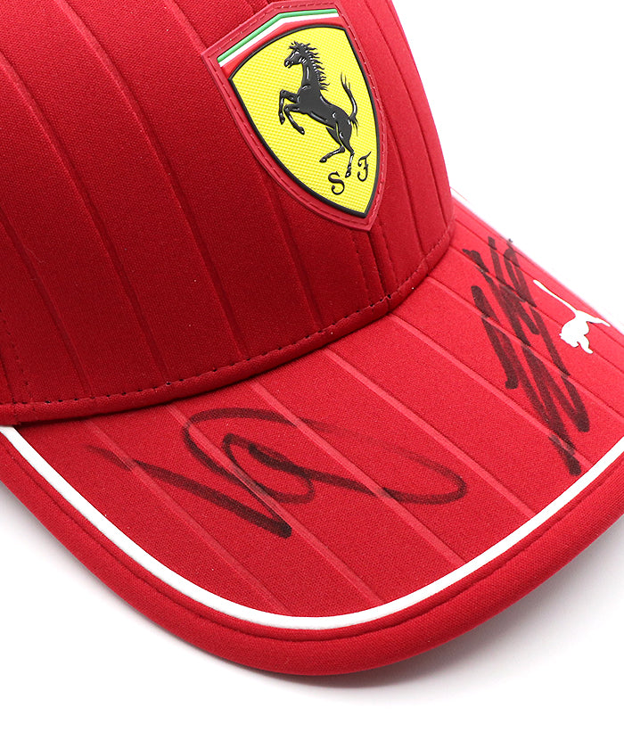 ハミルトン＆ルクレール直筆サイン入り スクーデリア フェラーリ HP