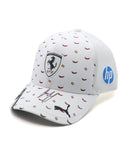 カルロス・サインツ 直筆サイン入り スクーデリア フェラーリ HP チーム スペインGP ドライバー キャップ 2024年（チーム支給品）