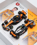 マクラーレン F1 チーム MCL39 ランド･ノリス 2025年 オーストラリアGP＆イギリスGP 2台セット by ブラゴ 1/43スケール