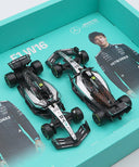 メルセデス AMG ペトロナス F1チーム W16 キミ･アントネッリ 2025年 シーズン＆イギリスGP 2台セット by ブラゴ 1/43スケール