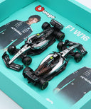 メルセデス AMG ペトロナス F1チーム W16 キミ･アントネッリ 2025年 シーズン＆イギリスGP 2台セット by ブラゴ 1/43スケール