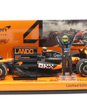 マクラーレン F1 チーム MCL39 ランド･ノリス 2025年 アブダビGP ワールドチャンピオン by ミニチャンプス 1/43スケール