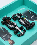 メルセデス AMG ペトロナス F1チーム W16 キミ･アントネッリ 2025年 シーズン＆イギリスGP 2台セット by ブラゴ 1/43スケール