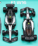 メルセデス AMG ペトロナス F1チーム W16 キミ･アントネッリ 2025年 シーズン＆イギリスGP 2台セット by ブラゴ 1/43スケール