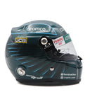ランス・ストロール 直筆サイン入り アストンマーティン ヘルメット 2022年 by Stilo 1/2スケール (チーム用非売品)