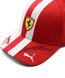 シャルル・ルクレール 直筆サイン入り スクーデリア フェラーリ HP チーム モナコＧＰ 限定 ドライバーキャップ  2024年（チーム支給品）