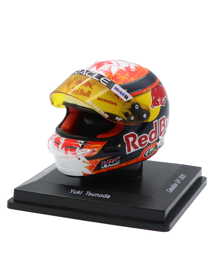 スパーク1/5 5HF195 オラクル レッドブルレーシング 角田裕毅 2025 角田裕毅 2025年 カナダGP レッドブル レーシング ヘルメット by