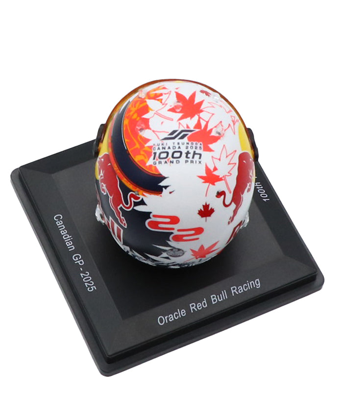 角田裕毅 2025年 カナダGP レッドブル レーシング ヘルメット by